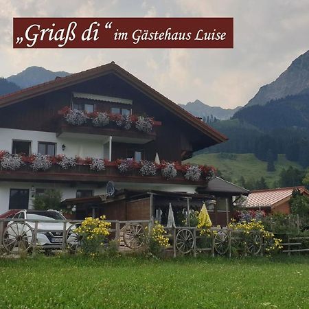 Apartmán Gastehaus Luise Oberstdorf Exteriér fotografie